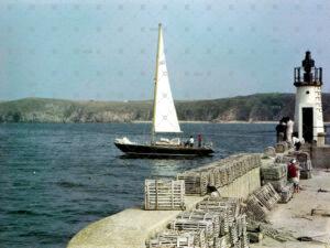 00285-SV-HOUwb Sortie voilier port Saint-Gildas Houat