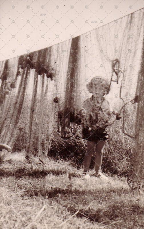 séchage filets pêche