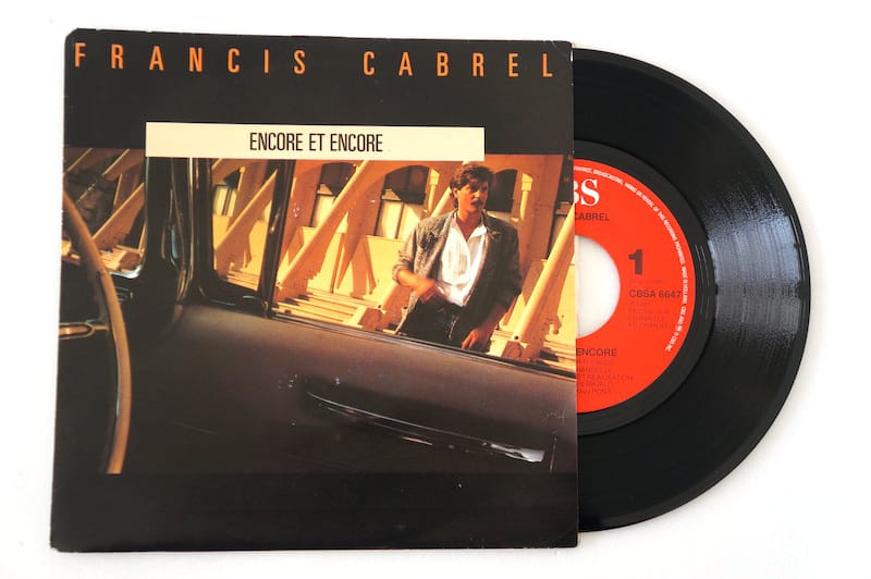 francis-cabrel-encore-45T