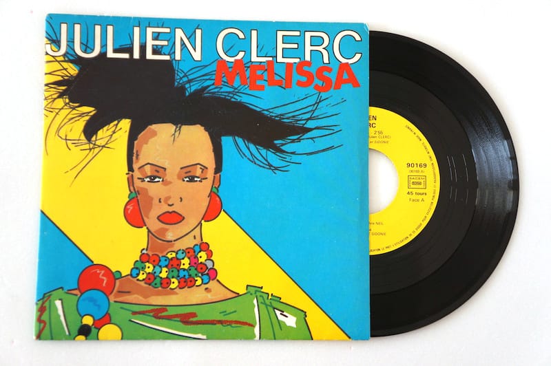 julien-clerc-melissa-45T