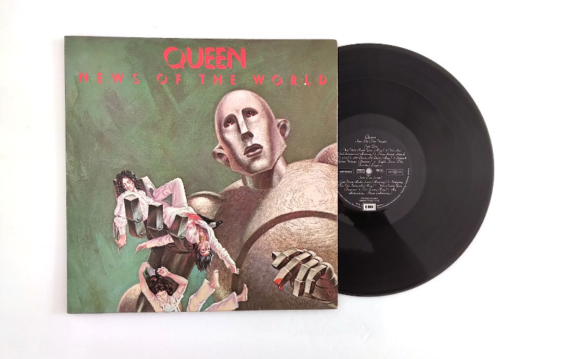 QUEEN - News Of The World - 1977 - 33T - CD Pop Rock