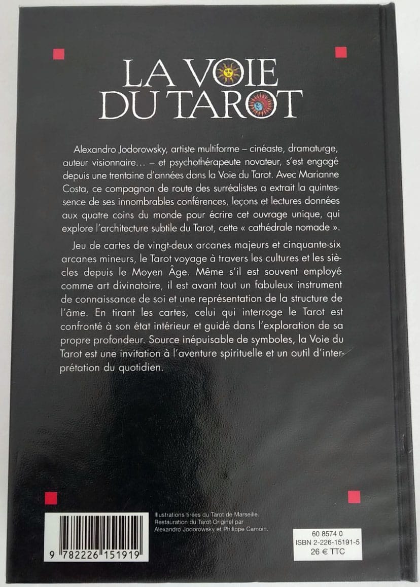 La Voie du Tarot - Alexandro JODOROWSKI - Marianne COSTA - Equilibre de Vie