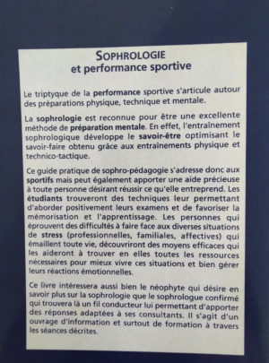 Sophrologie et performance sportive – Dr Edith PERREAUT-PIERRE