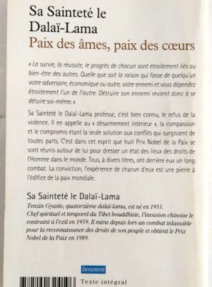 Paix des âmes, Paix des coeurs – S.S. Le Dalaï Lama