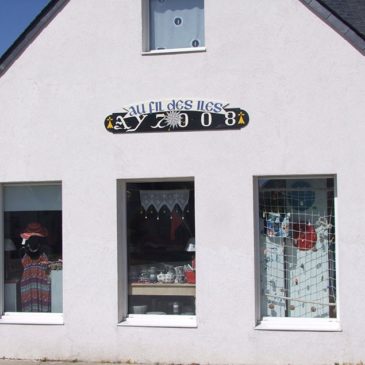 Au fil des Iles Houat Claudine Le Berre Enseigne Benoit Le Roux