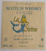 Etiquette-Whisky-hotel-restaurant-La-Sirene-Houat-1990