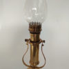 Lampe-Petrole-cardans-Bronze 1950-1