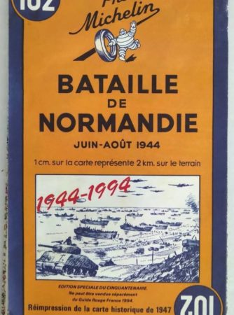 carte-michelin-102-bataille-normandie-aout-1944