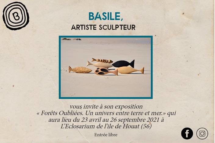 forets-oubliees-terre-mer-expo-tabouelle-sculpteur Houat eclosarum