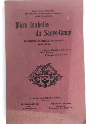 isabelle-sacre-coeur-carmelite-lisieux-1917